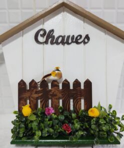 Porta chaves passarinho