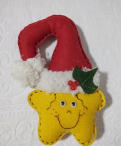 Enfeite trinco de porta estrela