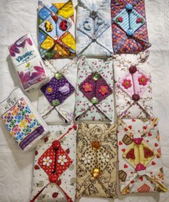 Porta lenço de papel de pactchwork